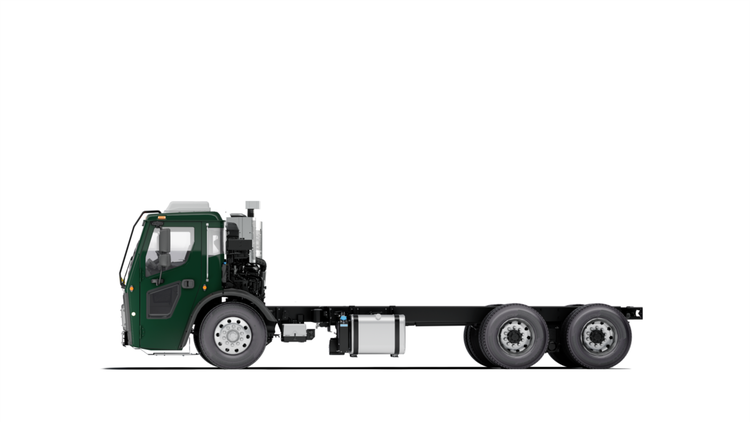 Mack LR truck.