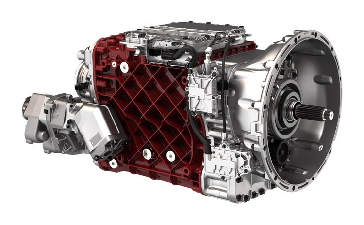 Un moteur Mack mDrive