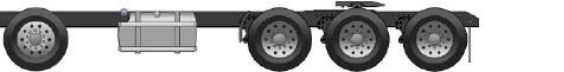 8 by 6 axle configuration
