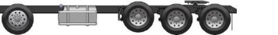 8 by 4 axle configuration