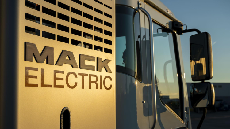 Fast charging batteries in LR electric trucks.