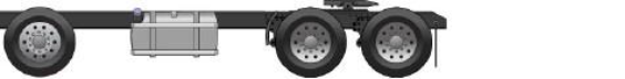 6 by 4 axle configuration