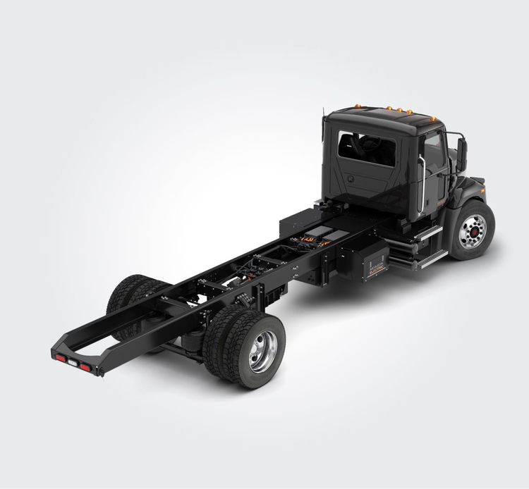 Mack MD truck is an all-electric drivetrain